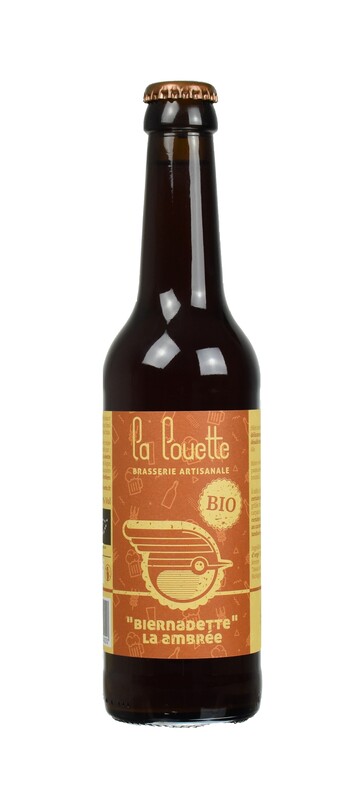  Biere Ambree Biernadette brasserie La Louette Bio