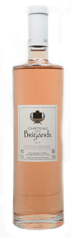Rose de Provence AOP chateau des Brigands